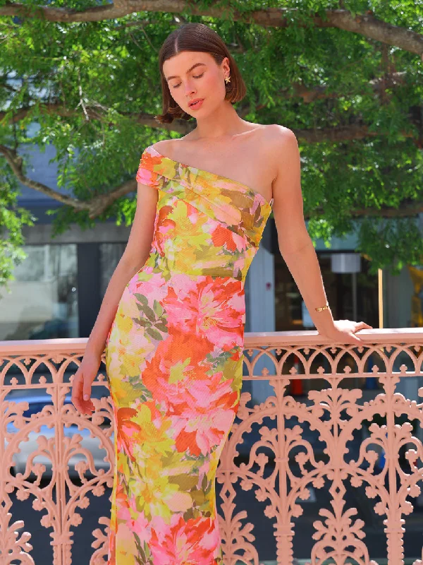 Save More with Every Purchase!By Nicola Paloma Sleeveless Mesh Maxi Dress in Floral Confetti Save More with Every Purchase!By Nicola Paloma Sleeveless Mesh Maxi Dress in Floral Confetti