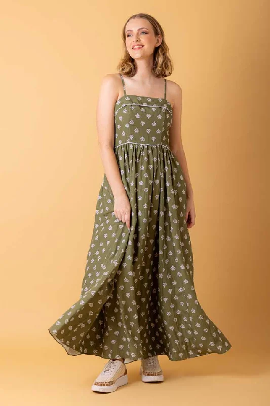 Best Price of the Season!Cassie Dress Green