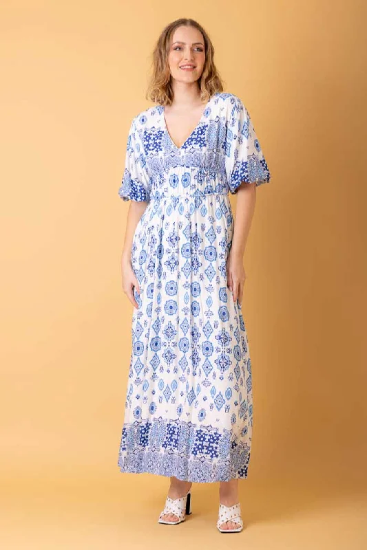 Your Chance to Save is Now!Chance Dress Blue