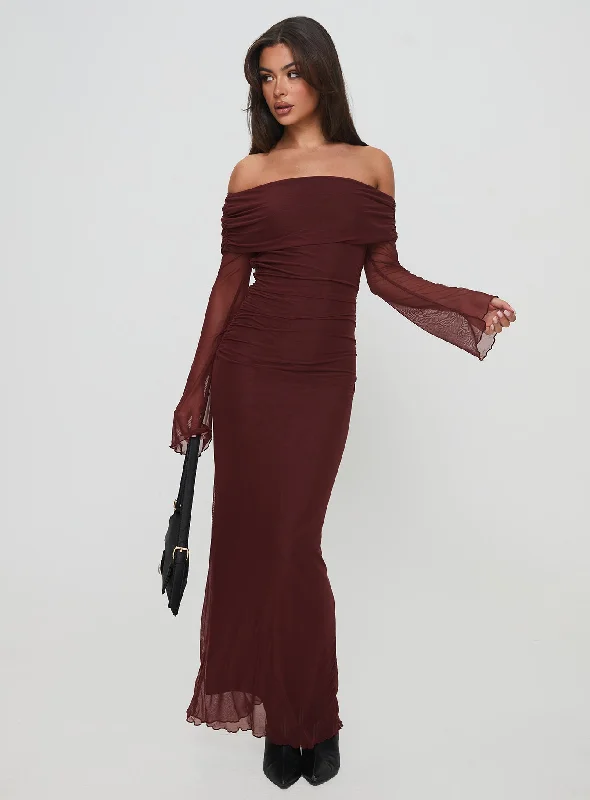 Bigger Savings, Better Shopping!Consideration Maxi Dress Chocolate
