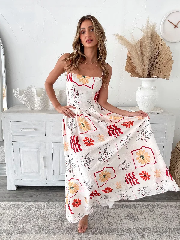 Shop Before It’s Gone!Hollyn Dress - White Print