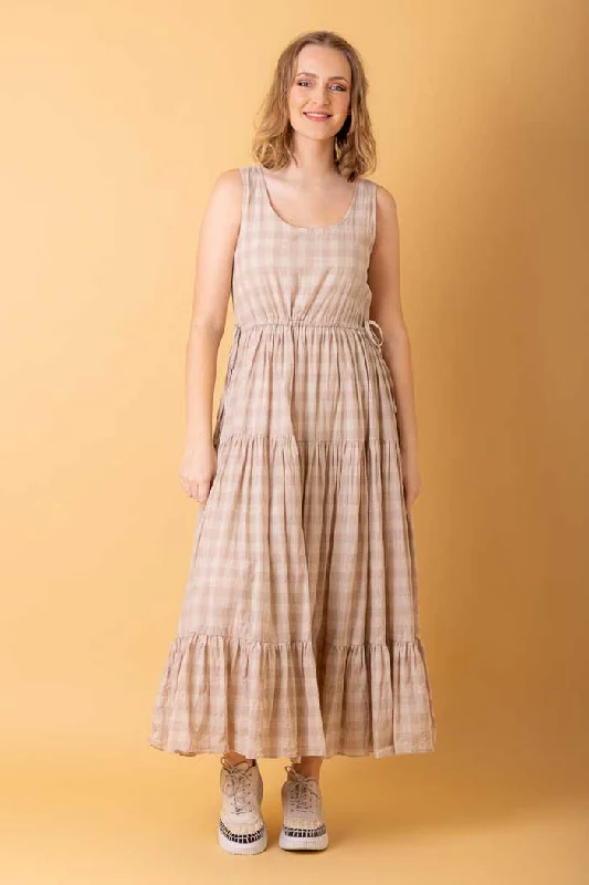 Hurry, Sale Ends Soon!Laura Maxi Dress Check