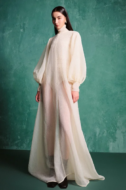More Discounts, More Joy!Mackenzie Flared Bishop Sleeved Organza Floor Length Dress More Discounts, More Joy!Mackenzie Flared Bishop Sleeved Organza Floor Length Dress