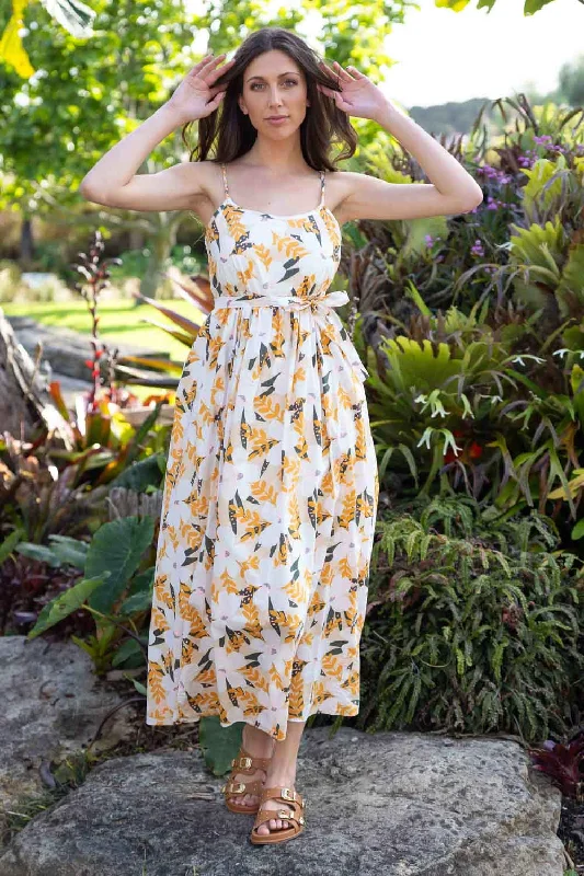 Massive Price Cuts!Millie Maxi Dress Yellow Khaki