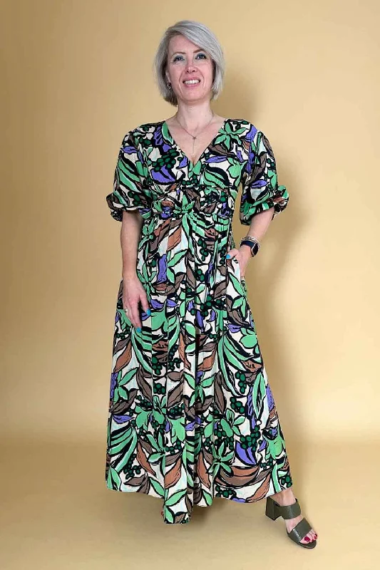 Biggest Sale of the Season!Zeenat Midi Dress Palm