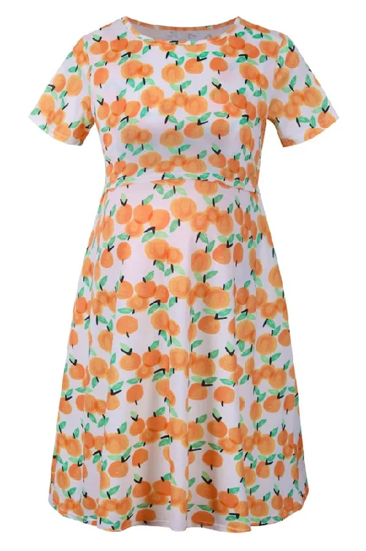 Price Drops You’ll Love!Comfortable Loose Short-Sleeved Floral Breastfeeding Dress Price Drops You’ll Love!Comfortable Loose Short-Sleeved Floral Breastfeeding Dress