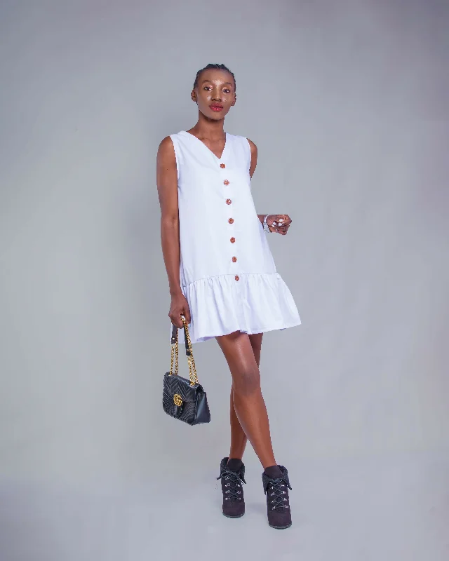 Save Up to 50% Off!Zosma Dress - White