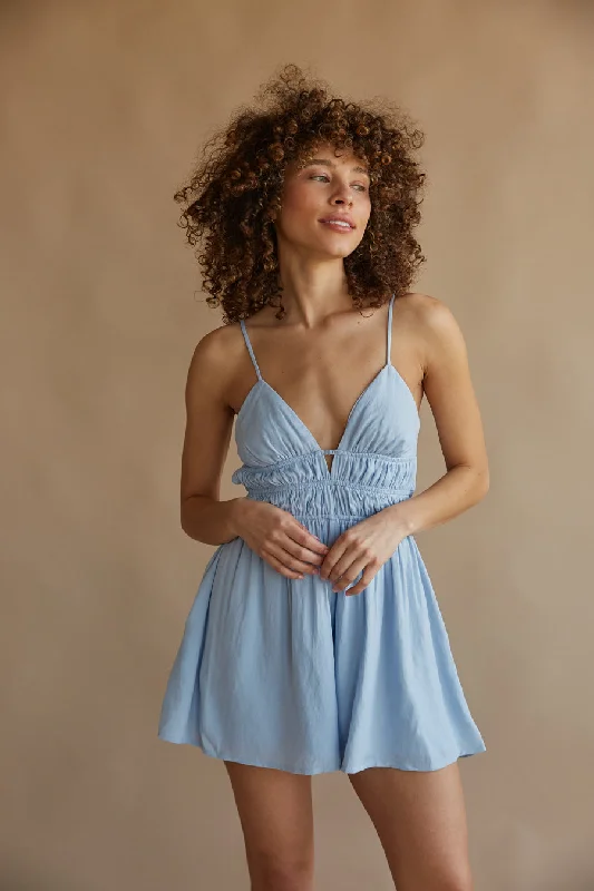 Today’s Deals, Tomorrow’s Regrets!Joy Open Back Babydoll Romper