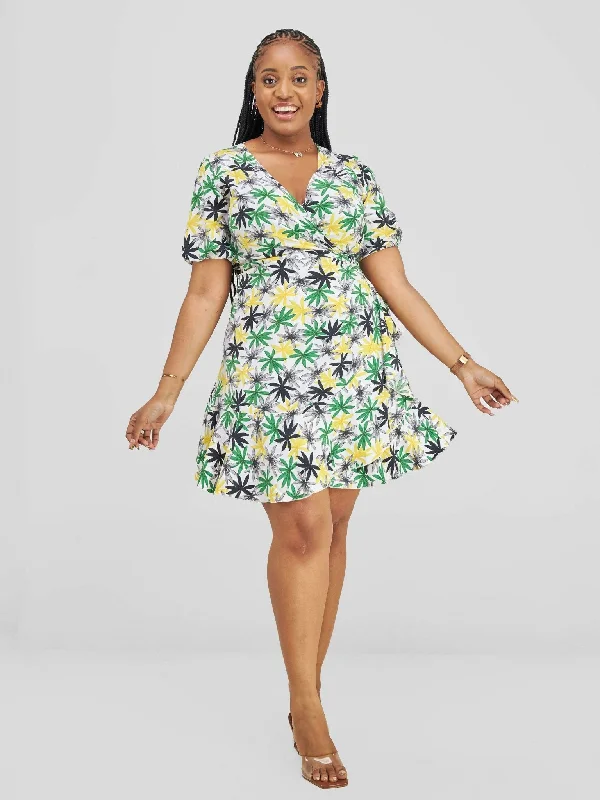 Don't Miss Out!Daraja Wrap Dress - Floral