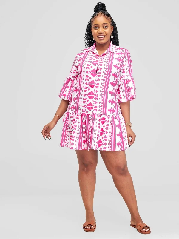 Flash Sale – Act Fast!Stylish Sisters Midi Dress - Pink