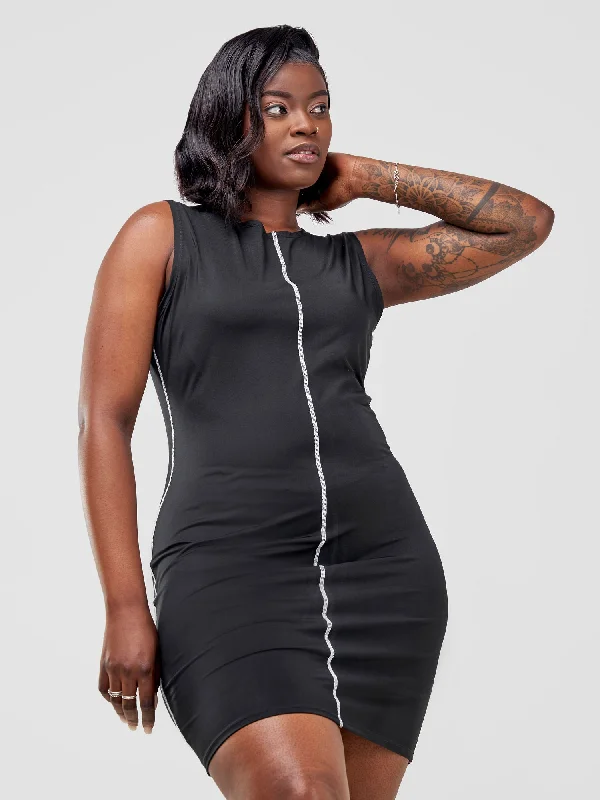 Massive Price Cuts!Taani Mini Dress - Black